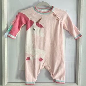 Angel Dear Unicorn Knit Onesie
